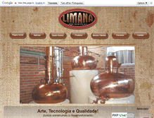 Tablet Screenshot of limana.com.br